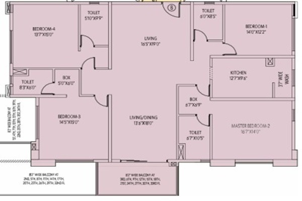 Siddha Sky Layout Image