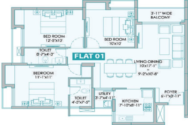 Diamond Navya Layout Image