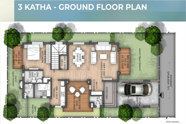 Shrachi Newtown Villas Layout Image