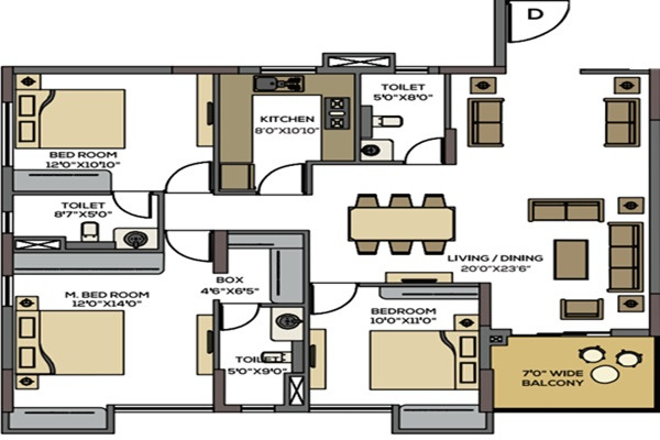 Srijan Natura Layout Image