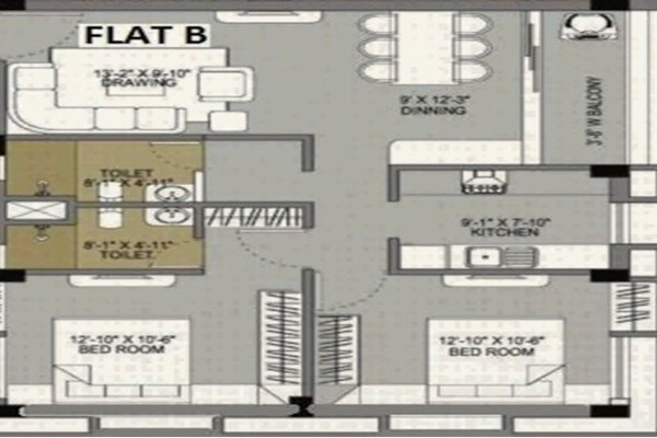 Vedic Sanjeeva Shree Layout Image