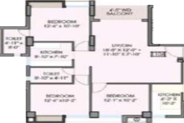 Shrachi Tiara Residency Layout Image