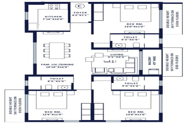 Vinayak Atlantis Layout Image