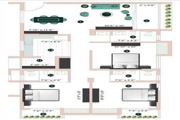 Eden The Sanctorum Layout Image