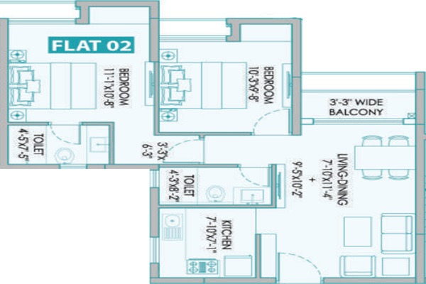 Diamond Navya Layout Image