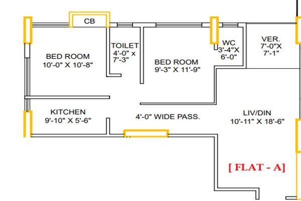 Ora heights Layout Image