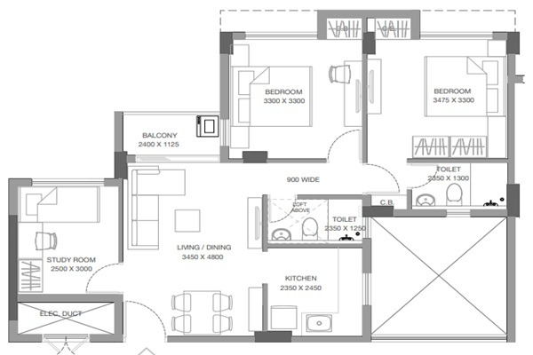 Godrej Seven Layout Image