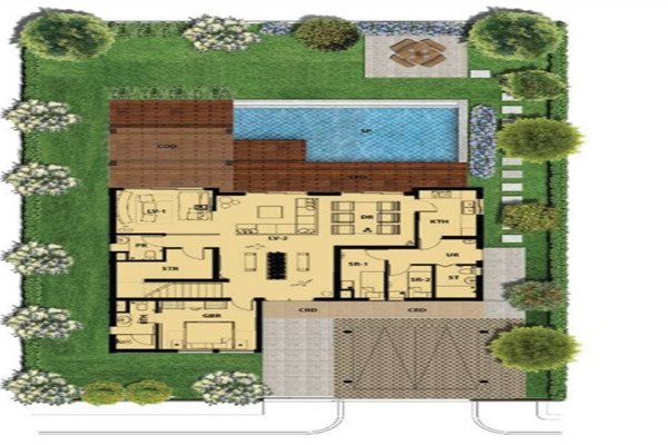 South City Retreat Layout Image