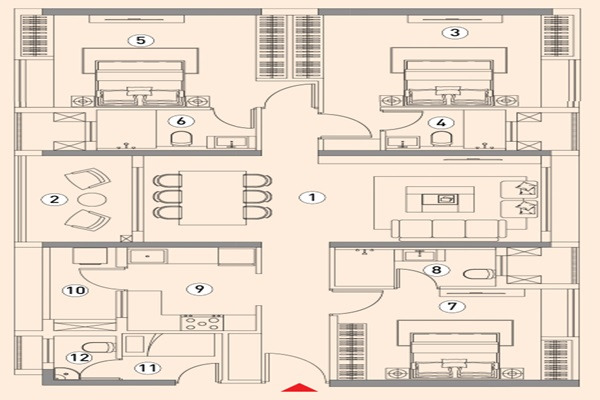 Purti Varanda Layout Image