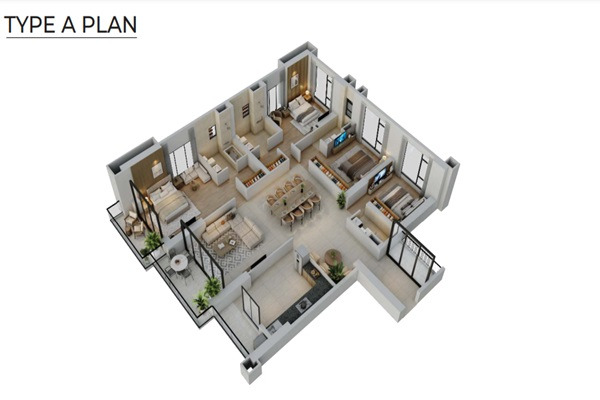 Palladina Layout Image