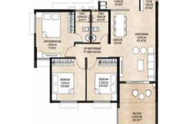 Shapoorji Pallonji Joyville Western Heights Layout Image