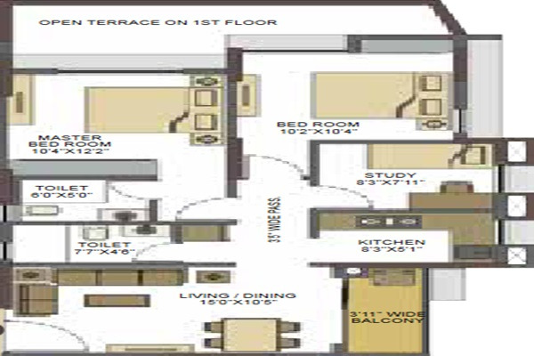 Salarpuria Suncrest Layout Image