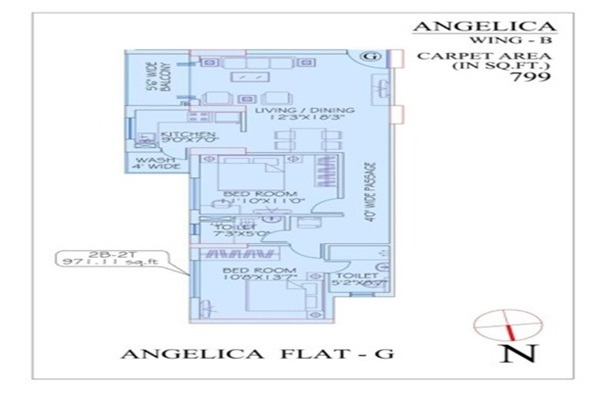 Ruchi Active Acres Layout Image