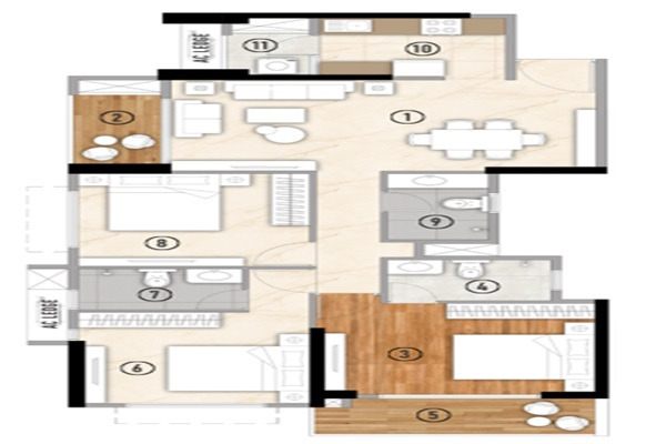 Godrej Blue Layout Image