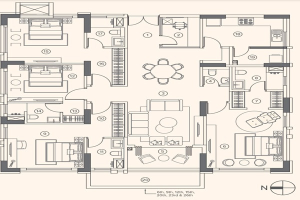 Belani Sanctuary Layout Image