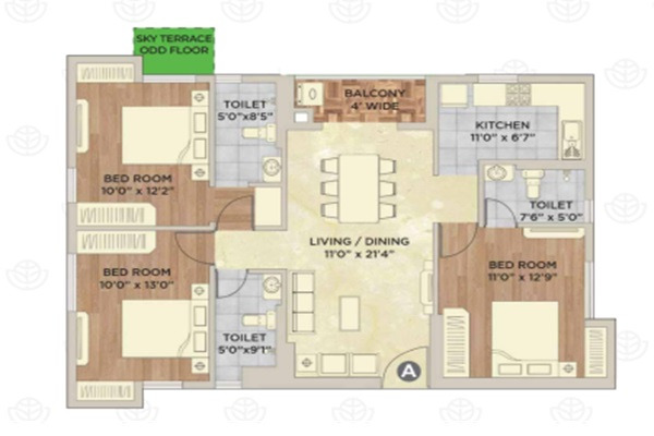 Vinayak Vista Layout Image