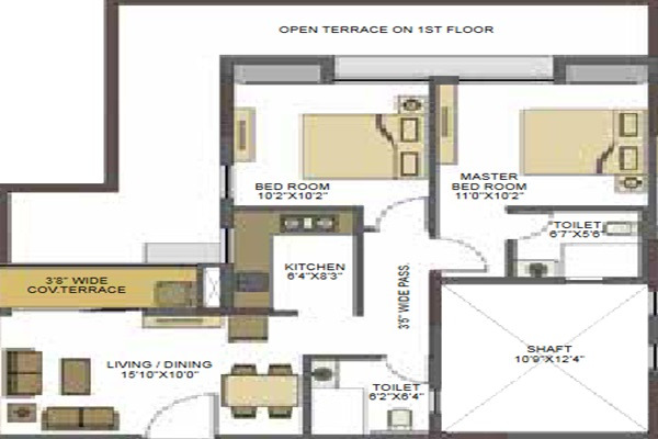 Salarpuria Suncrest Layout Image